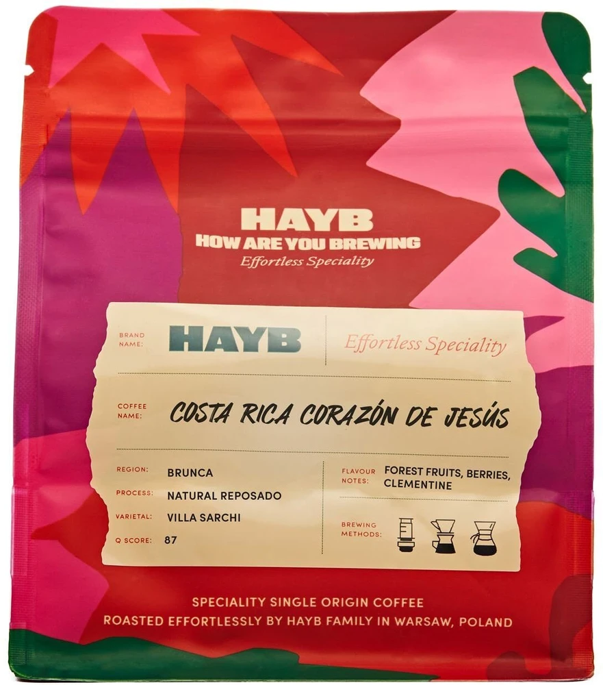 Kawa ziarnista HAYB Costa Rica Corazon de Jesus 250 g
