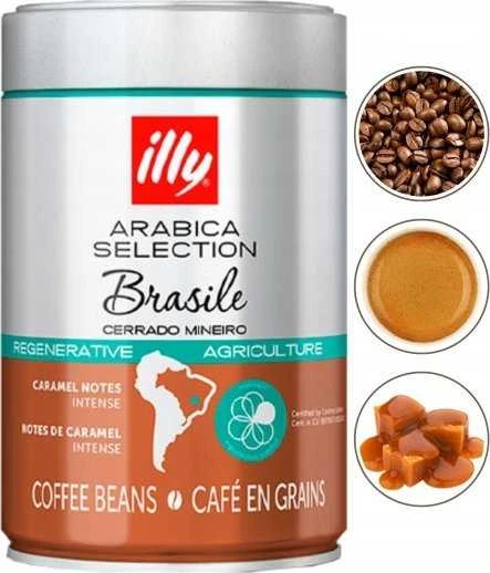 illy - Brazil Mineiro - Kavos pupelės 250g