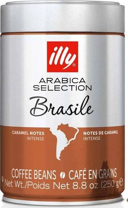 Kavos pupelės illy Arabica Selection Brazil 250 g