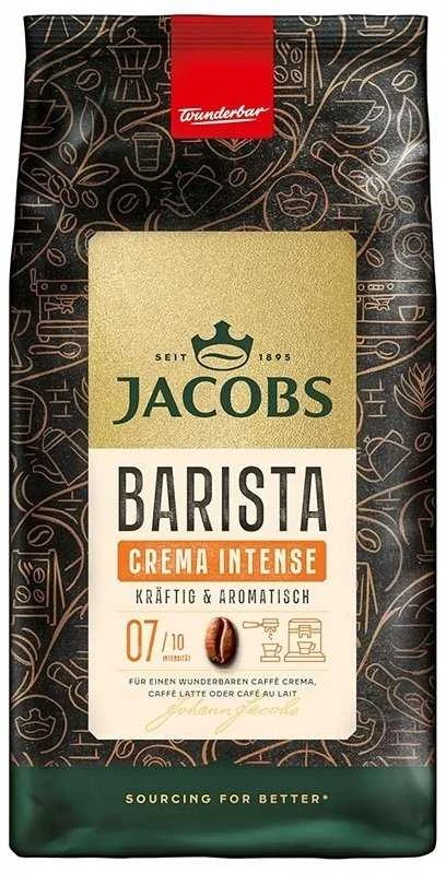 Jacobs Barista Crema Intense kavos pupelės, 1kg