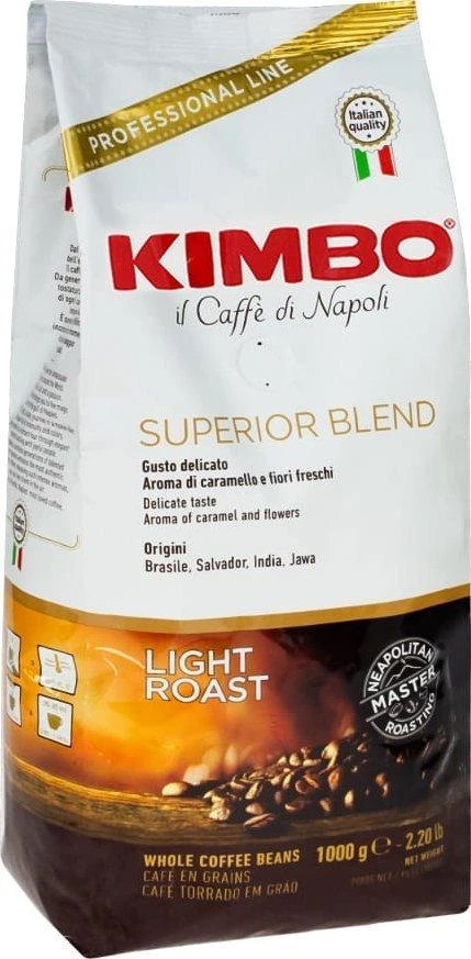Kimbo Superior Blend 1kg kavos pupelių