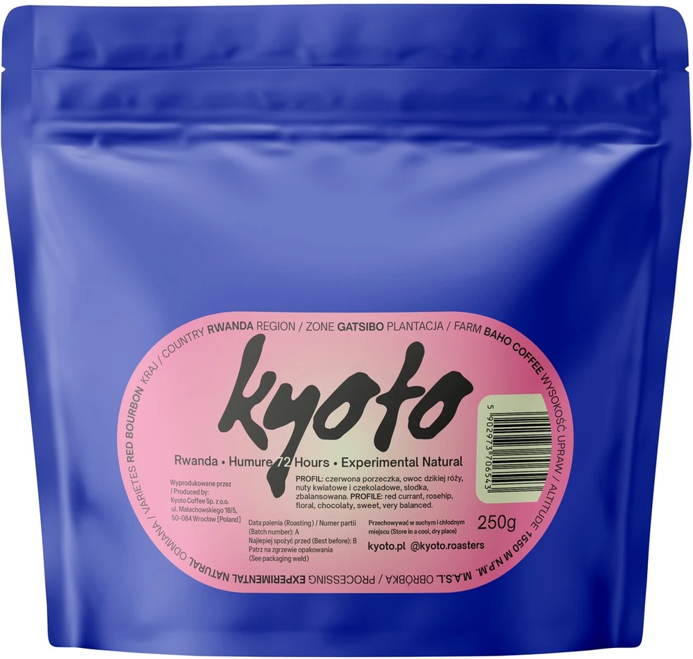 KYOTO - Ruanda Humure 72h Experimental Natural Filter 250 g