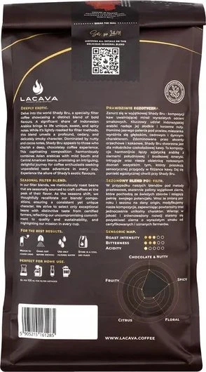 Kavos pupelės LaCava LaCava - Shady BRU Filter 1kg