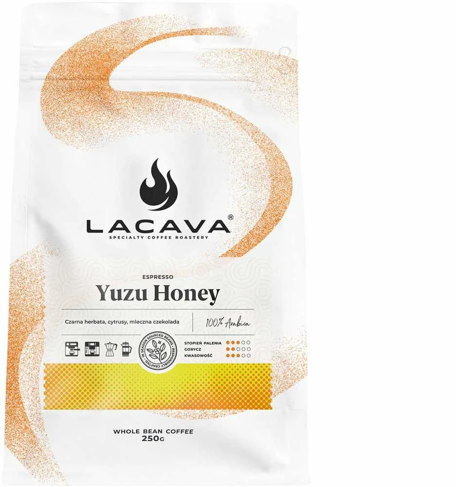 Kavos pupelės LaCava Kavos pupelės LaCava Yuzu Honey 250g