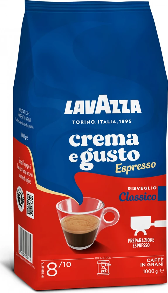 Kavos pupelės Lavazza Crema e Gusto Espresso, 1kg