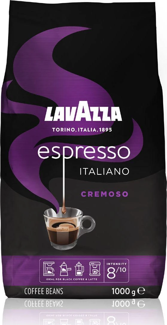Kavos pupelės Lavazza Espresso Italiano Cremoso 1kg | Lavazza