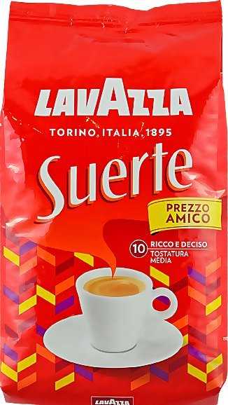 Lavazza Suerte kavos pupelės 1kg