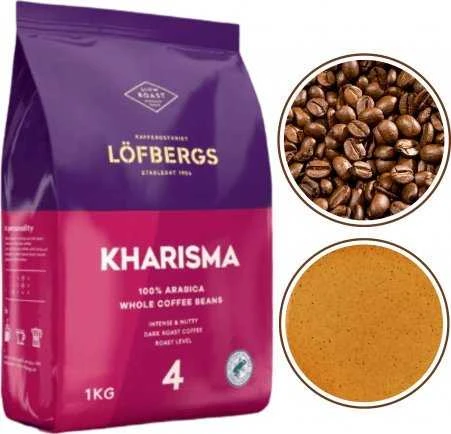 Kavos pupelės Lofbergs Kharisma 1kg