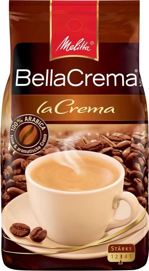 MELITTA BellaCrema LaCrema 1kg. Kavos pupelės