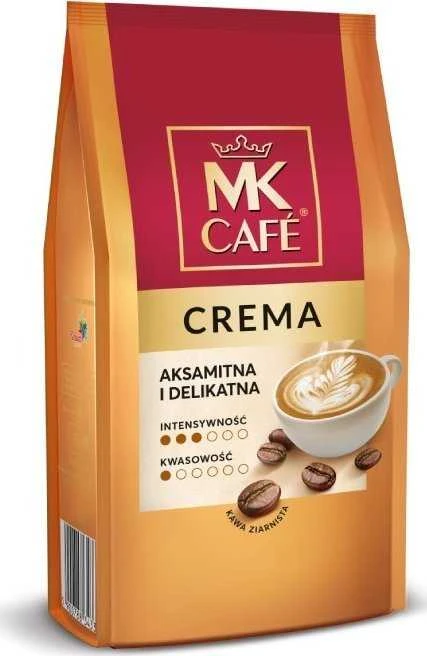 MK Cafe Crema kavos pupelės 1kg