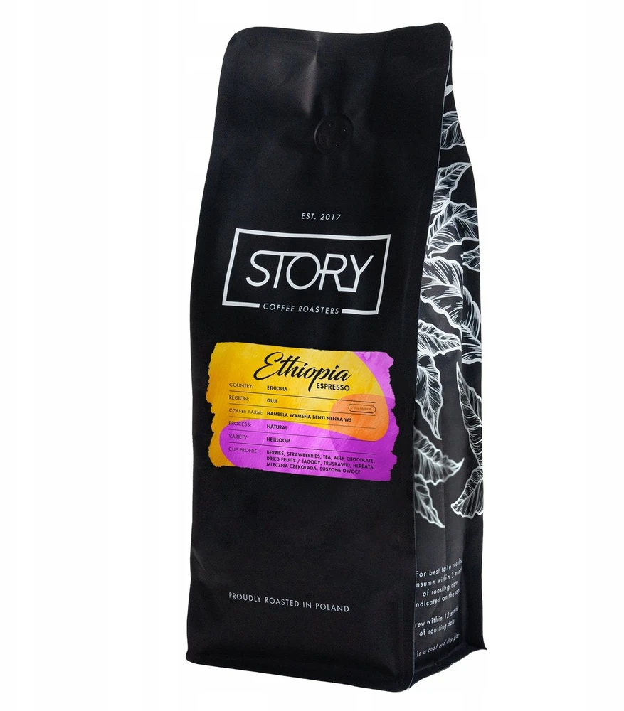 „Story Coffee Roasters“ – Etiopijos „Guji“ natūrali espreso kava, 1kg