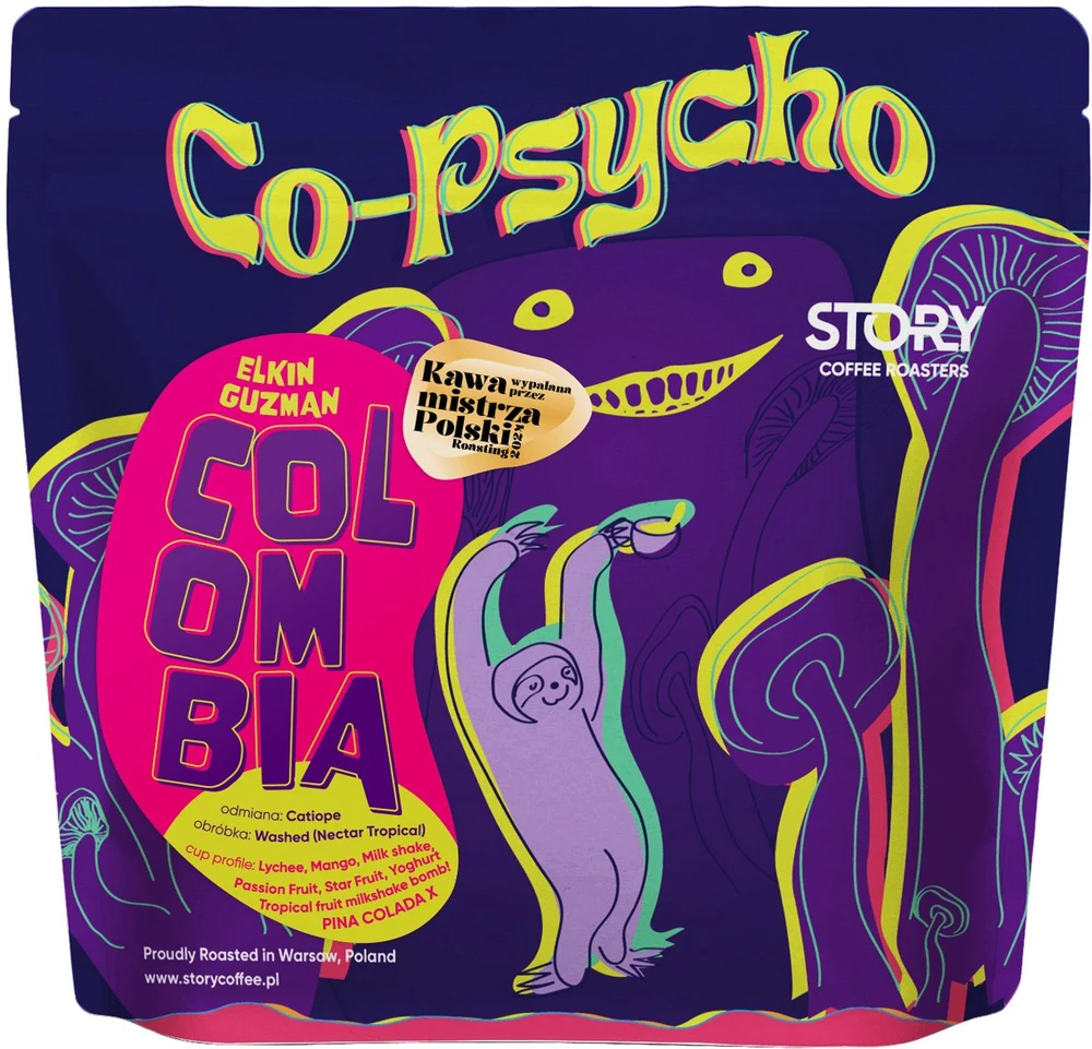 „Story Coffee Roasters“ – Kolumbijos „Elkin Guzman Nectar Tropical“ kofermentuota filtruota kava, 200 g