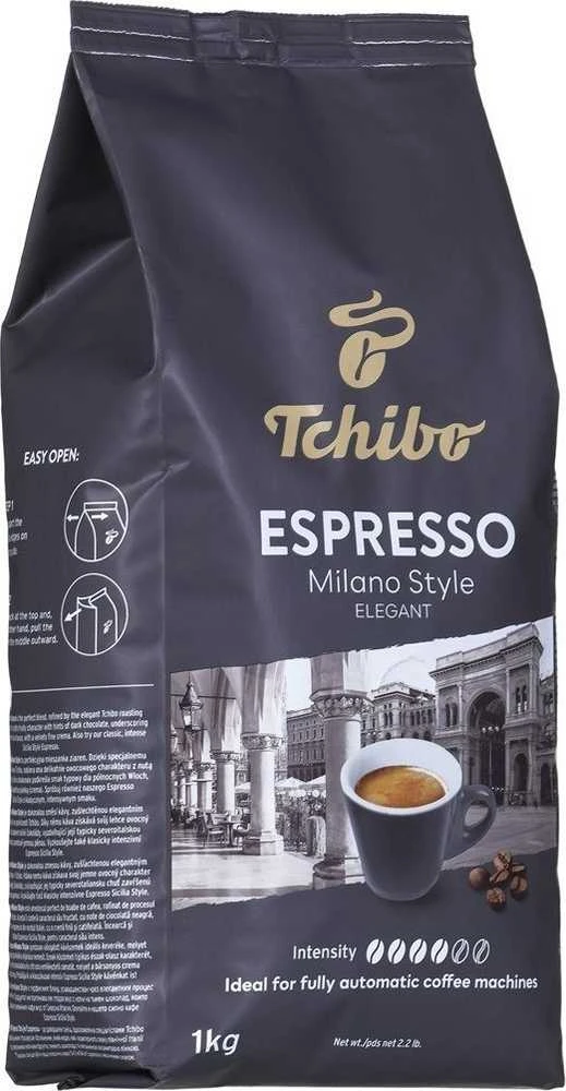 Kavos pupelės Tchibo Espresso Milano stiliaus, 1kg