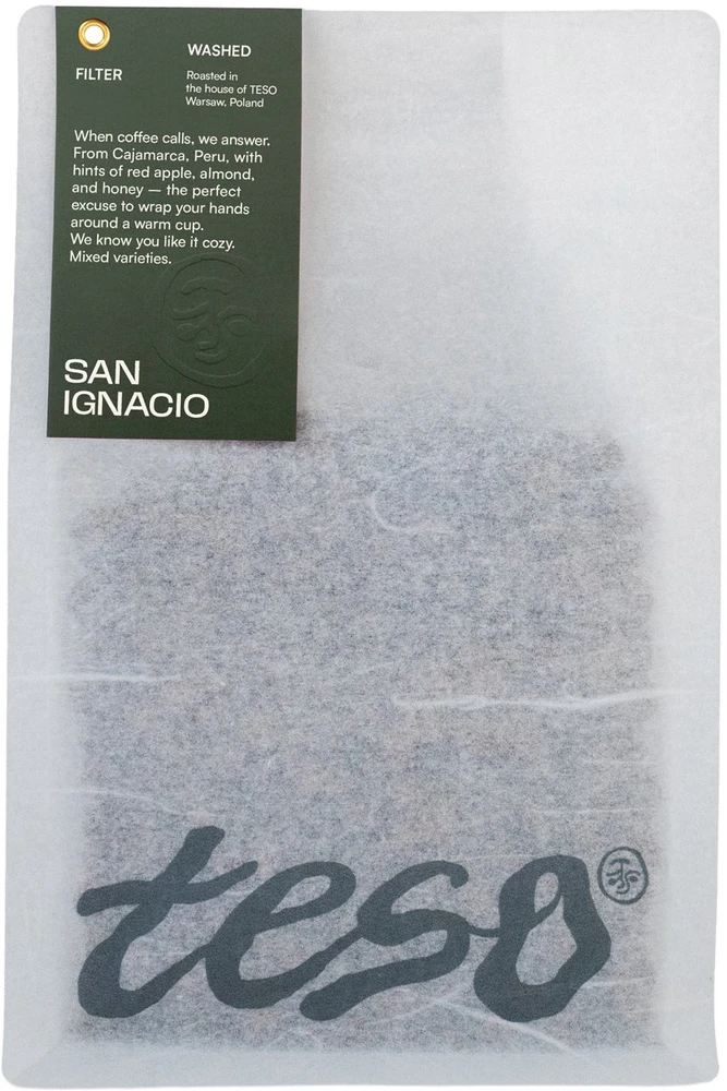 Teso - Peru San Ignacio plaunamas filtras 250 g
