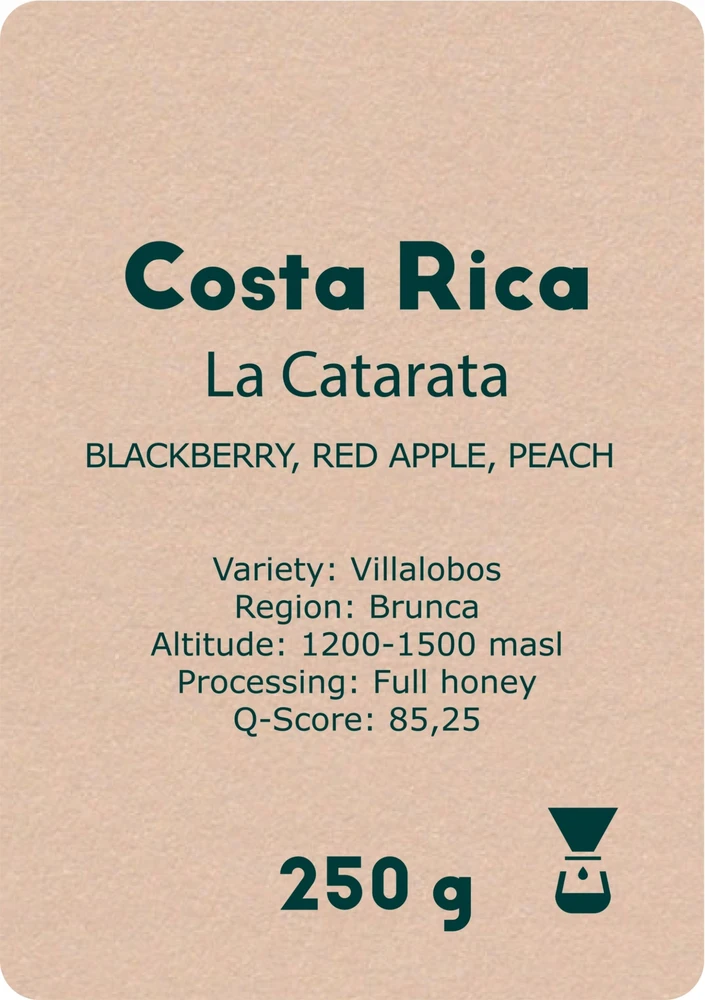 YOCO - Costa Rica La Catarata Full Honey Filter 250 g