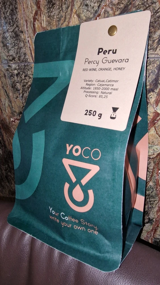 YOCO - Peru Percy Guevara Natural Filter 250 g