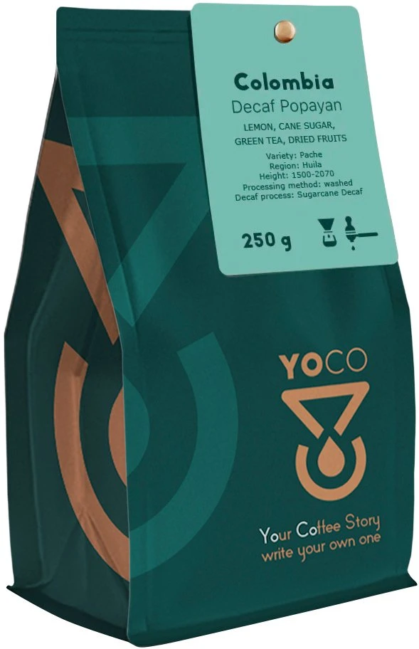 YOCO - Kolumbia Popayan Decaf Filter 250g