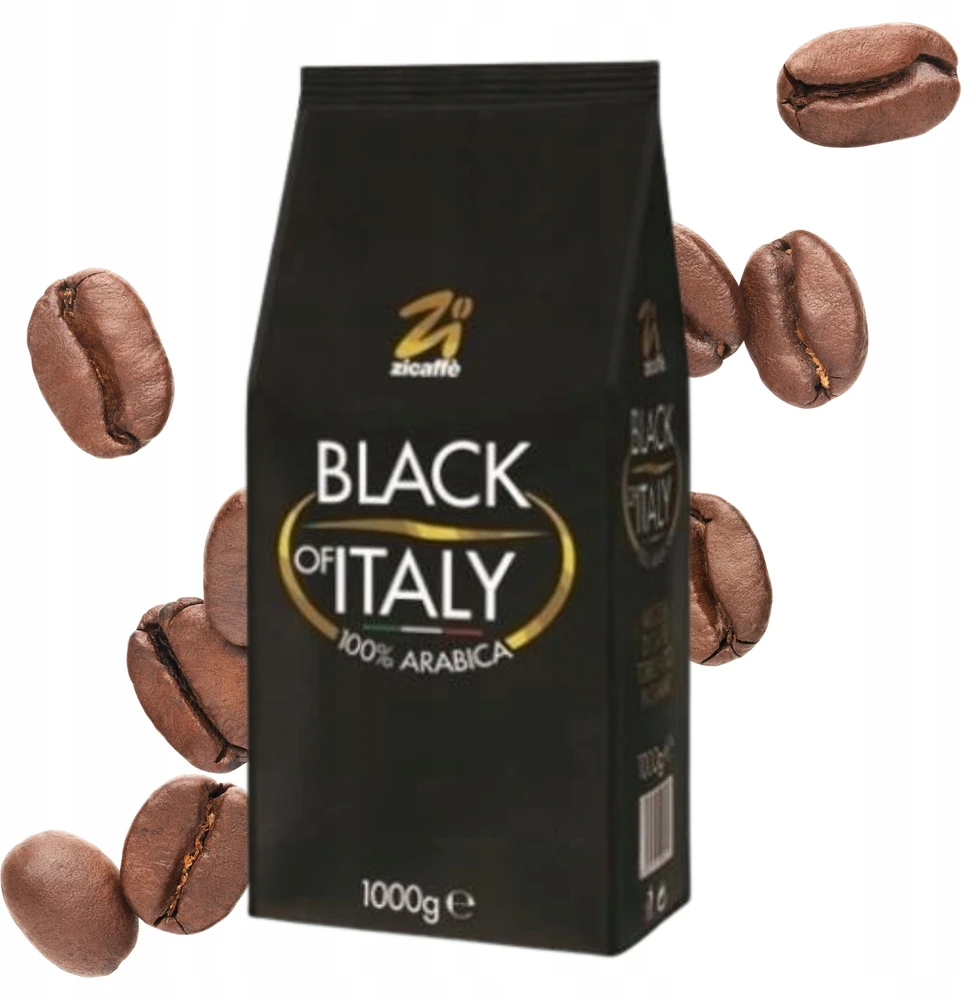 Kawa ziarnista Zicaffe Kawa ziarnista Juodas of Italy 100% Arabica 1kg