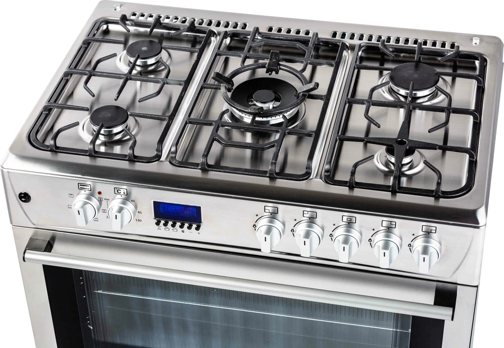 Ravanson KWGE-K90A Cheff moderni dujinė ir elektrinė viryklė