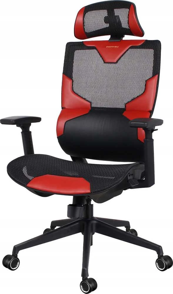 Fotel Cortek VISION Juodai-Raudona (VISRED)