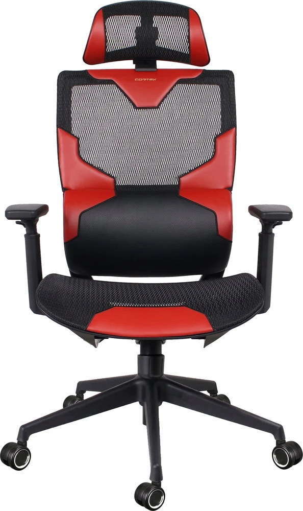 Kėdė Cortek VISION juodai raudona (VISRED)