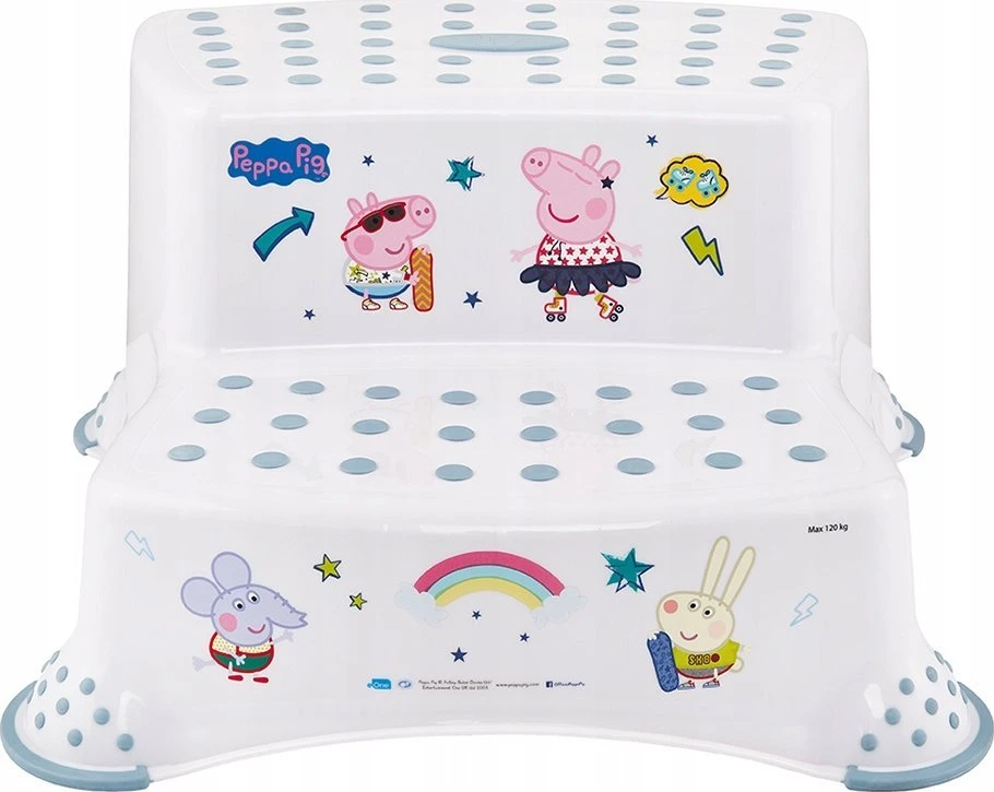 KEEEPER dvigubas laiptelis PEPPA, baltas, 10032