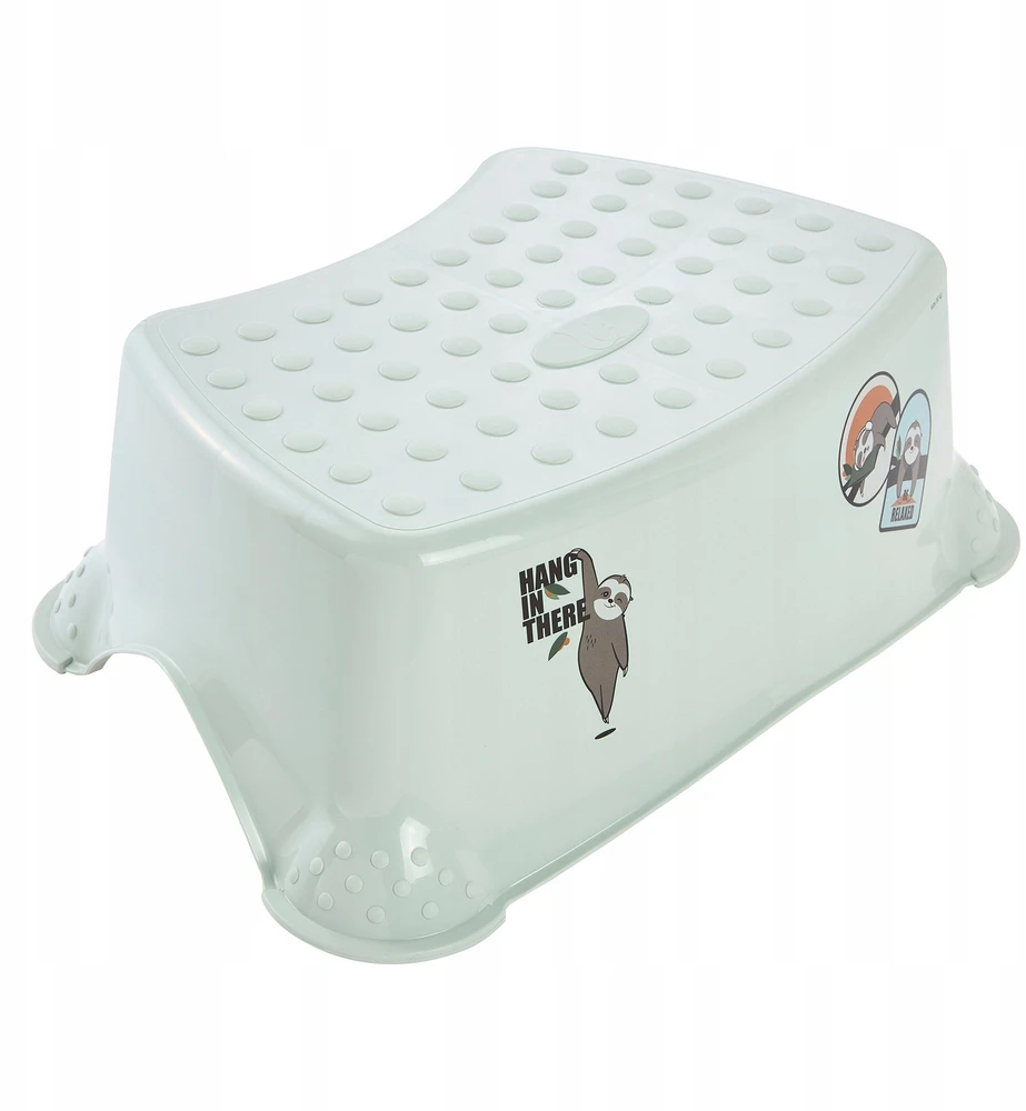 Keeeper laiptelio formos taburetė Tomek „Lazy Lui“ 40.5x28.5x14cm žalia