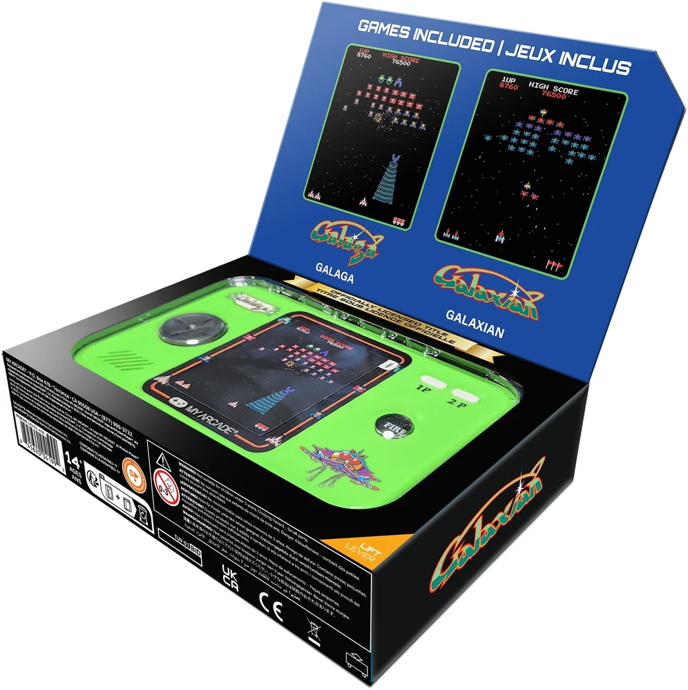 MY ARCADE Žaidimų Konsolė Player Pro Galaga