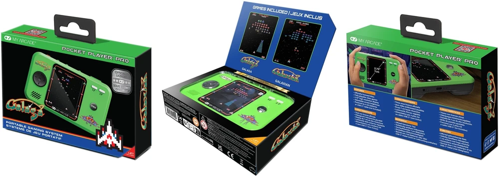 MY ARCADE Žaidimų Konsolė Player Pro Galaga
