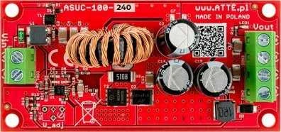 ATTE ASUC-100-240-OF sudedamųjų dalių išdėstymas