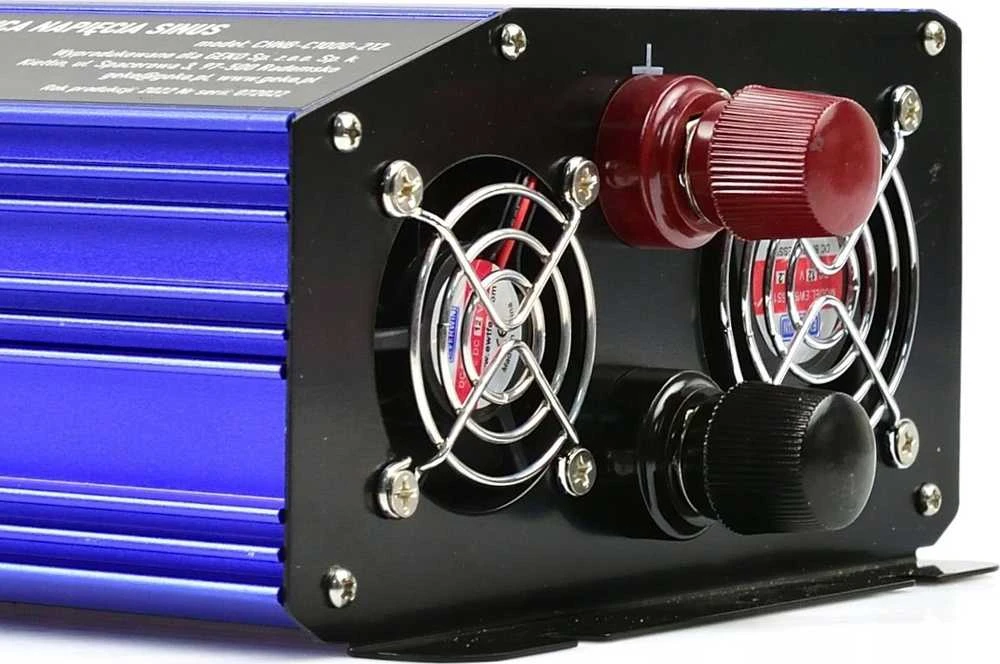 Keitiklis Geko SINUS įtampos keitiklis 12V/230V 1000/2000W (4)