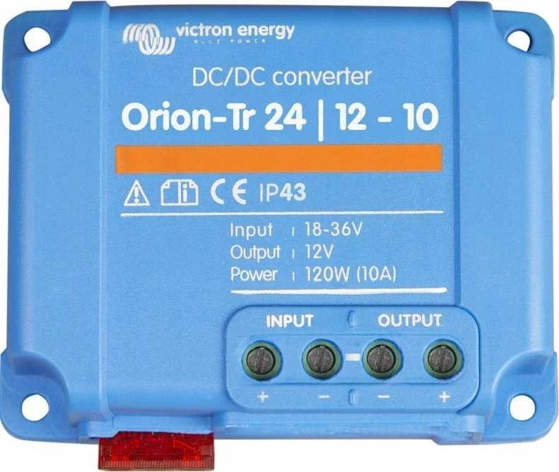 Victron Orion-Tr 24V-12V 10A keitiklis su jungtimis