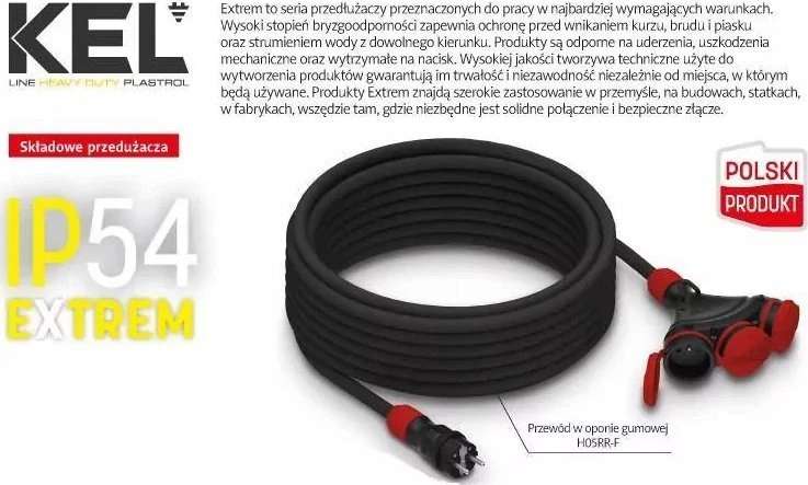 Plastrol Statybinis ilgintuvas x3, laidas gumineje padangoje