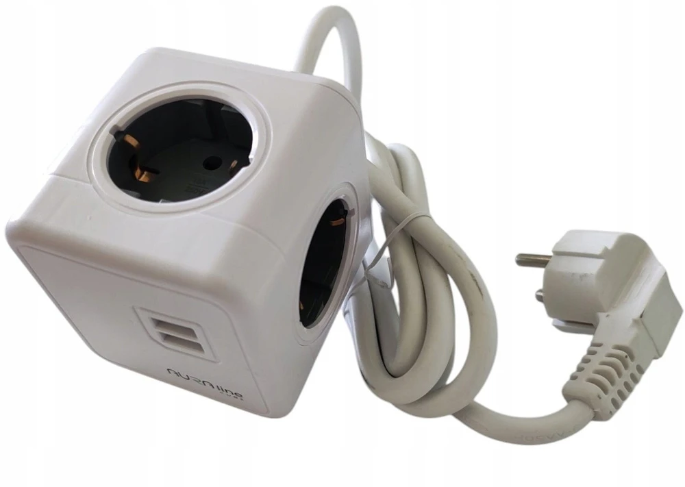 Aura_Line Buitinis ilgintuvas AURA LINE, 4 vt., 2USB C, 1,5m