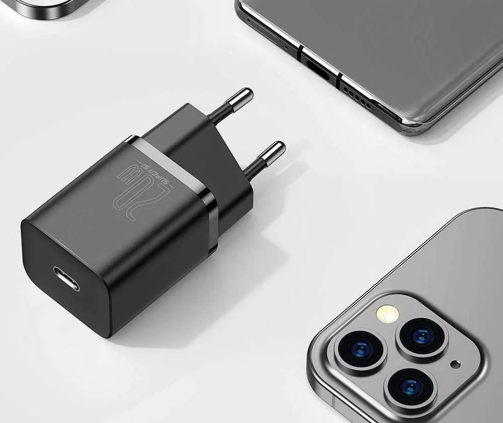 „Baseus Super Si“ įkroviklis 1 x USB-C 3 A (TZCCSUP-B01)