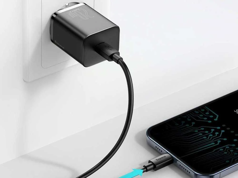 „Baseus Super Si“ įkroviklis 1 x USB-C 3 A (TZCCSUP-B01)