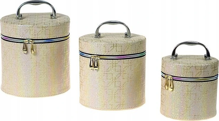 Kelioninis Adar Kuferek L su užtrauktuku veidrodžiu 20x19x20cm