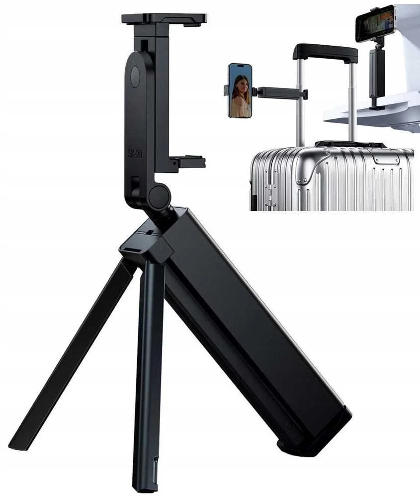 Stovas - Ulanzi SK-20 3-in-1 Mini Stovas su Telefono Laikikliu 180° Pasukimu 360° Sukimu