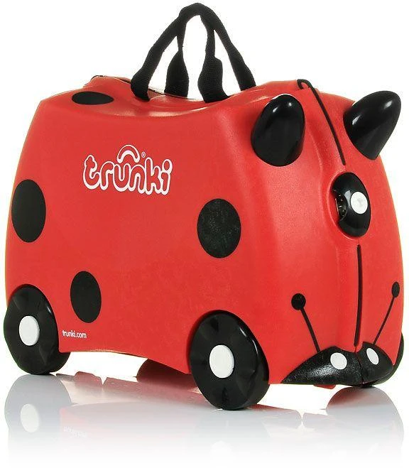 Trunki kelioninis lagaminas su ratukais vaikams | Boružėlė Harley