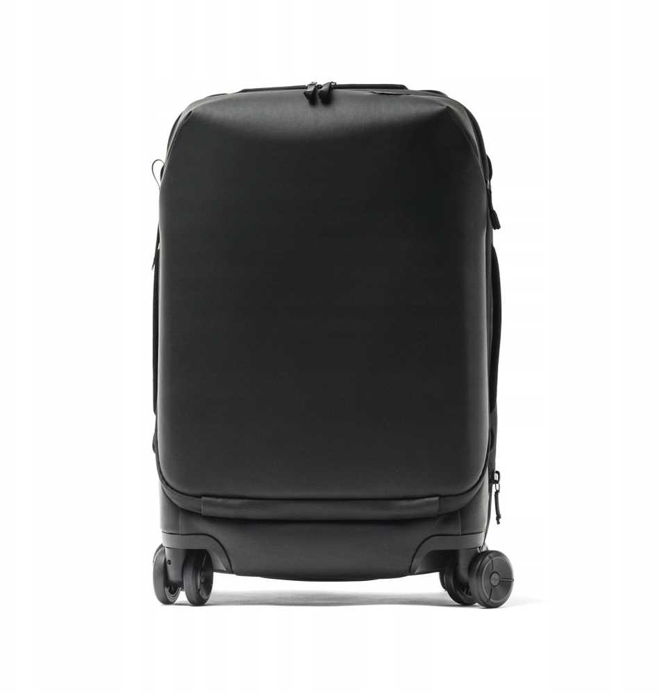 Kelioninis „Travel Line Peak Design Roller Pro“ rankinis lagaminas – juodas