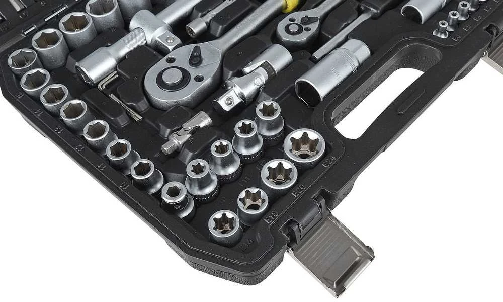 KELTIN Rinkinys veržliarakčių galvučių 108 vnt. 1/4'' ir 1/2'' (3)