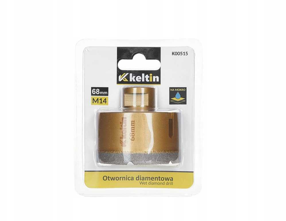 Keltin Deimantinis skylių pjūklas keramikos dirbiniams 68 mm M14 (50)