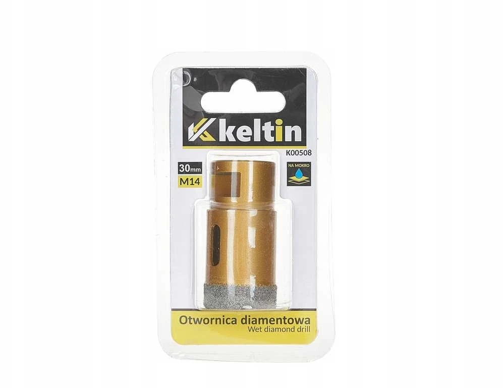 KELTIN Deimantinė grąžto kiaurymė keramikai 30mm M14 (100)