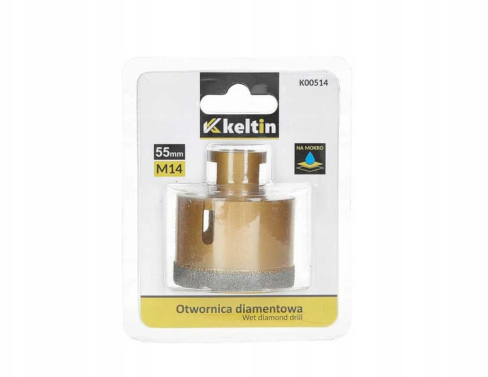 KELTIN Deimantinė grąžto karūna keraminėms plytelėms 55mm M14 (50)