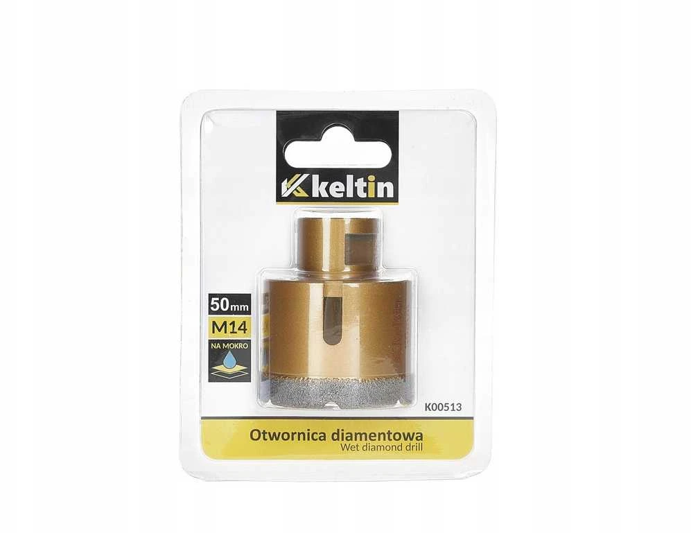 KELTIN Deimantinė gręžimo karūnėlė gresui 50mm M14 (60)
