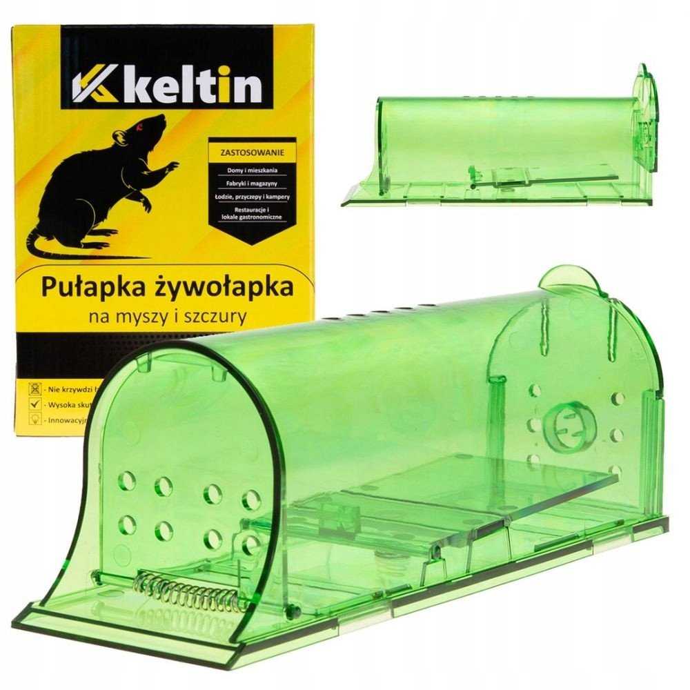 KELTIN gyvi spąstai pelėms ir žiurkėms, 2 vnt.