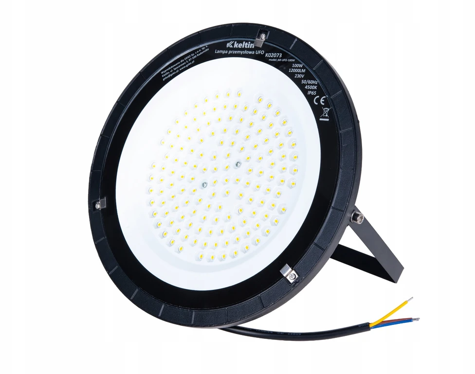 KELTIN Pramoninė LED lempa UFO tipo 100W 12000LM 4500K IP65 (10)