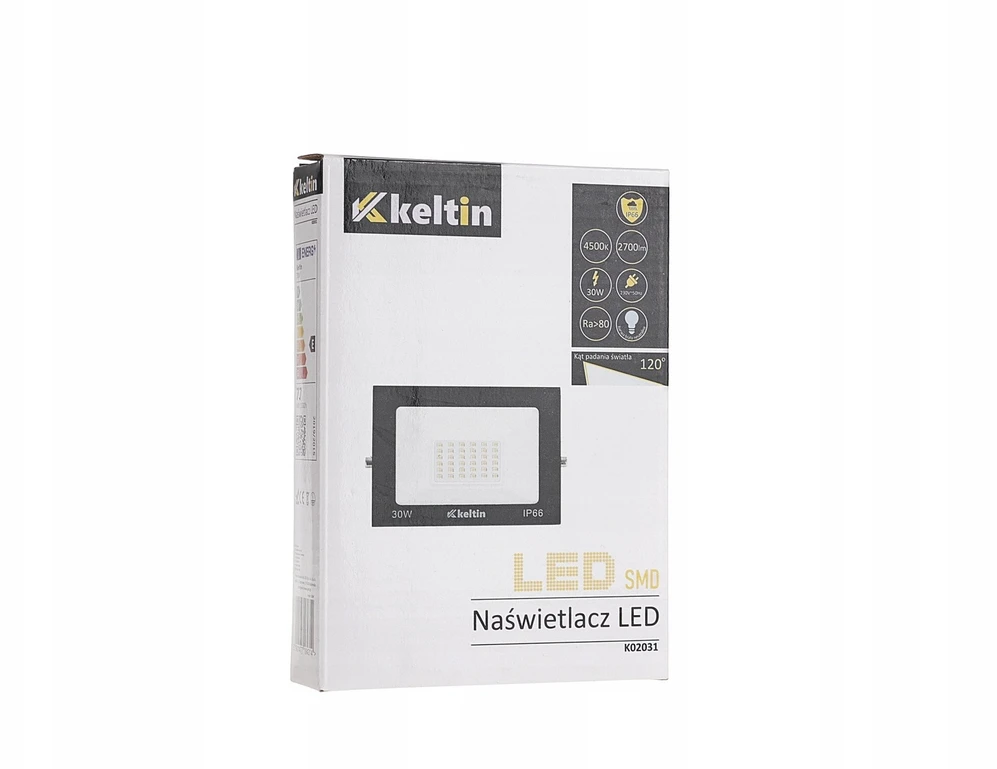 KELTIN Prožektorius LED 30W – neutraliai balta spalva 4500K (80)