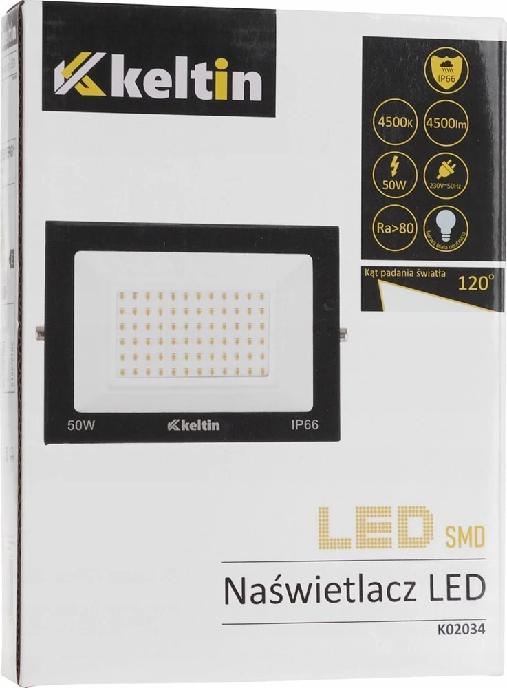 KELTIN LED prožektorius 50W – neutrali balta 4500K (50)
