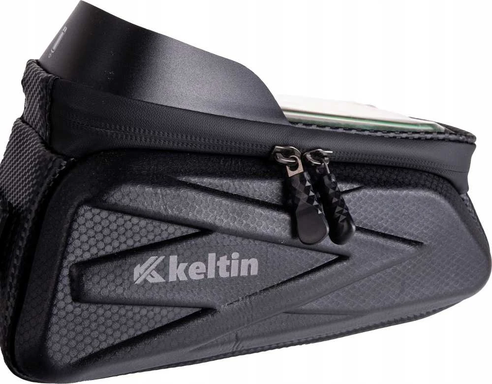 KELTIN Neperšlampamas krepšys - dviračio dėklas su Velcro užsegimu ir telefono laikikliu (40)